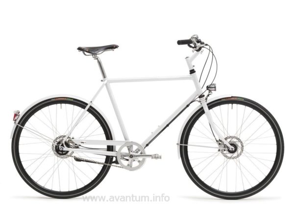 Retrovelo Alfons 28 bicicleta clasica con frenos disco