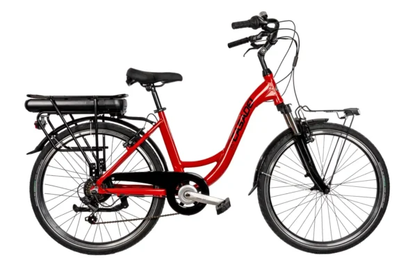 Casadei bicicleta eléctrica E-VEN26SG6VP rojo